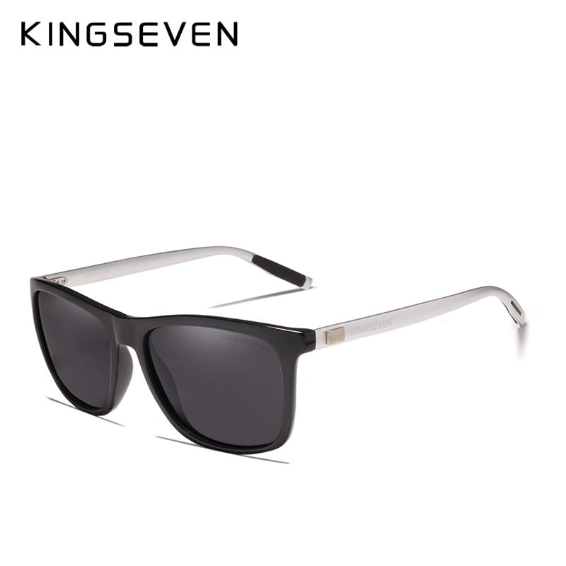 KINGSEVEN Aluminum Frame Sunglasses Polarized Mirror Men Women