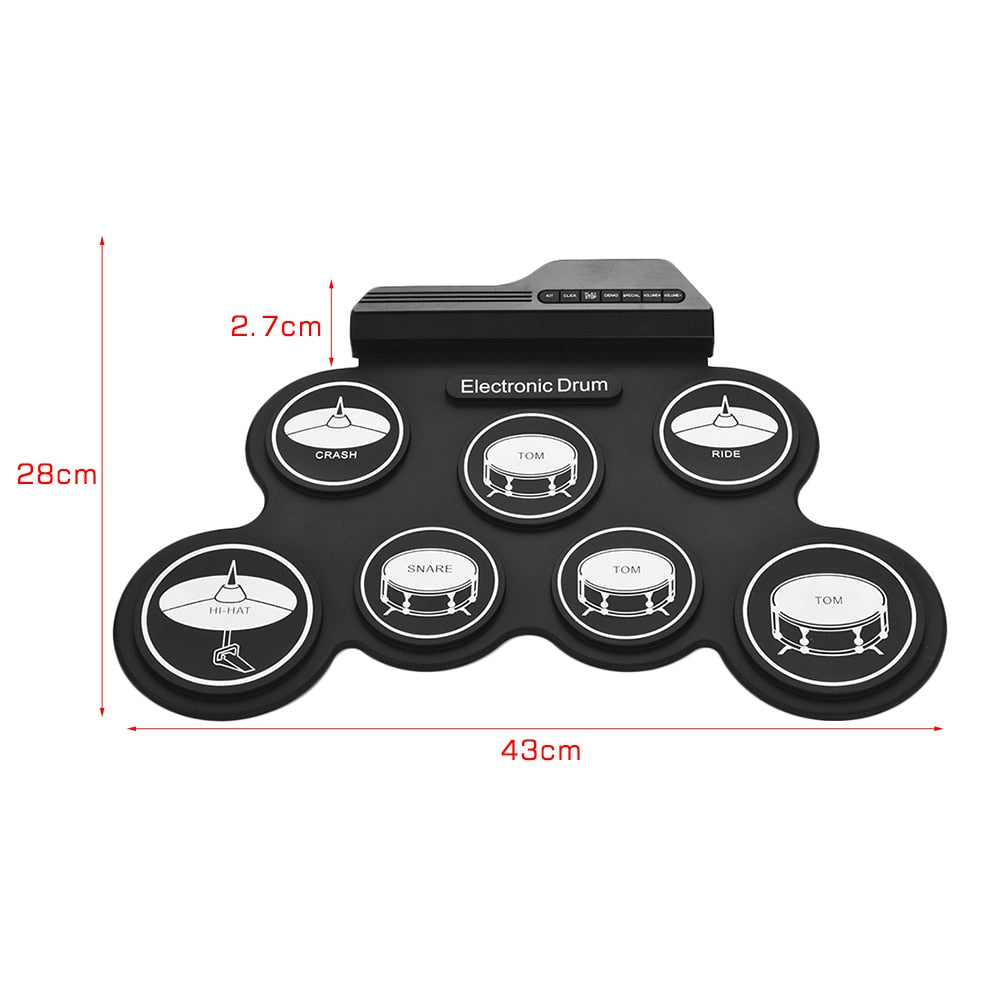Compact-Grš§e-USB-Roll-Up-Silicon-Drum-Set-Digital-Electronic-Drum-Kit-7-Drum-Pads-with-Drumsticks-Foot-Pedals-for-Beginners