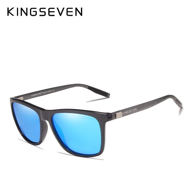 KINGSEVEN Aluminum Frame Sunglasses Polarized Mirror Men Women