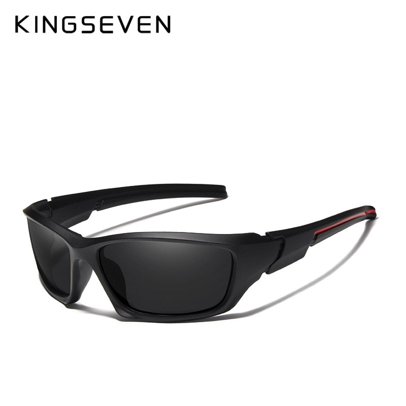 KINGSEVEN Sunglasses TR90 Polarized Men Carbon Fiber Frame