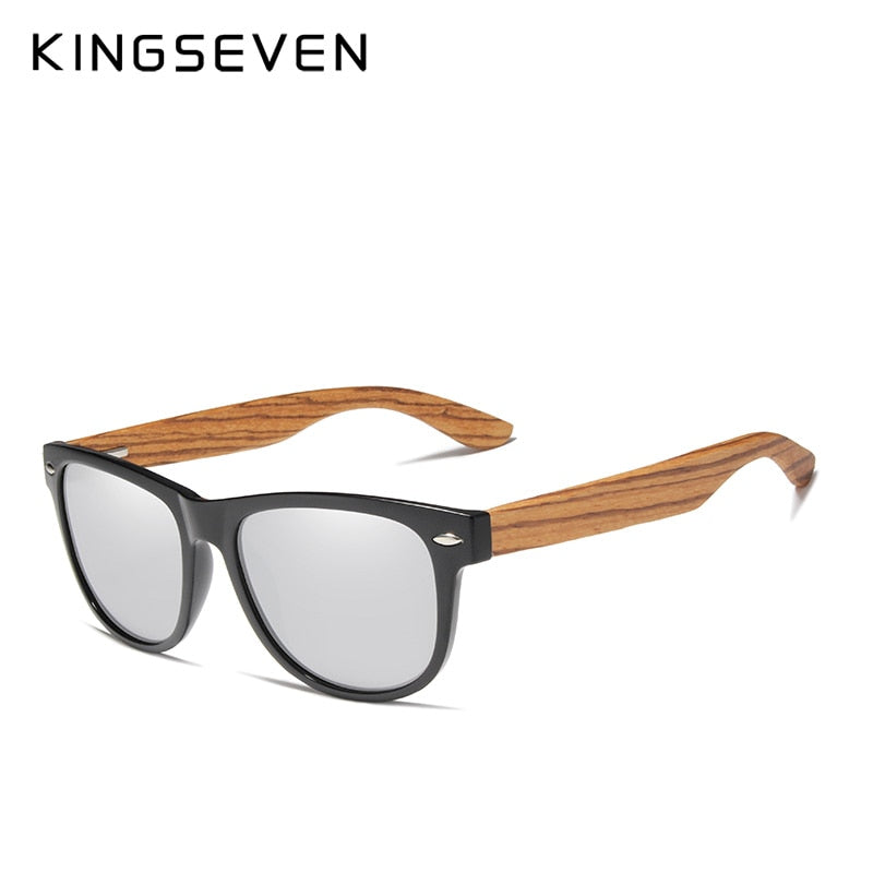 KINGSEVEN wooden sunglasses polarized UV400 protection