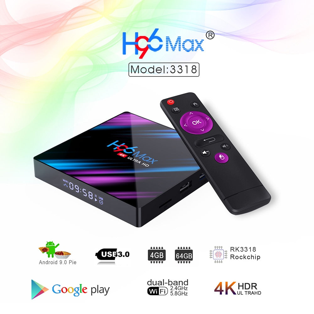 2020-H96-MAX-RK3318-Smart-TV-Box-Android-9-9.0-4GB-32GB-64GB-4K-Youtube-Media-player-H96MAX-TVBOX-Android-TV-Set-top-box-2GB16GB