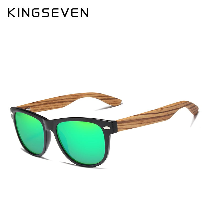 KINGSEVEN wooden sunglasses polarized UV400 protection