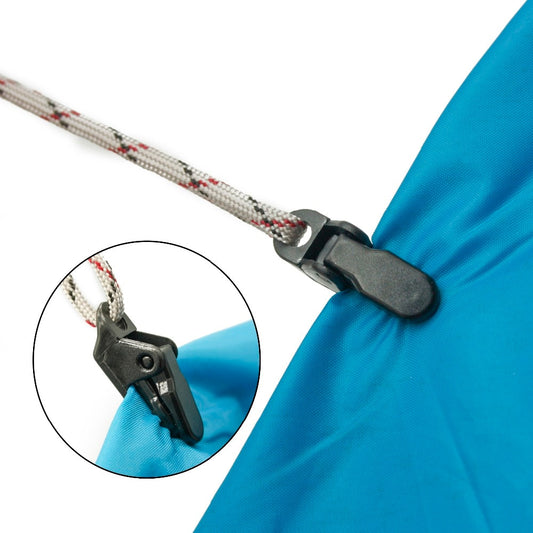 10PCS Zelt ziehen Punkt Clip Outdoor Camping Zelt Krokodilklemme ziehen Punkt Haken Schnalle für das Zelt