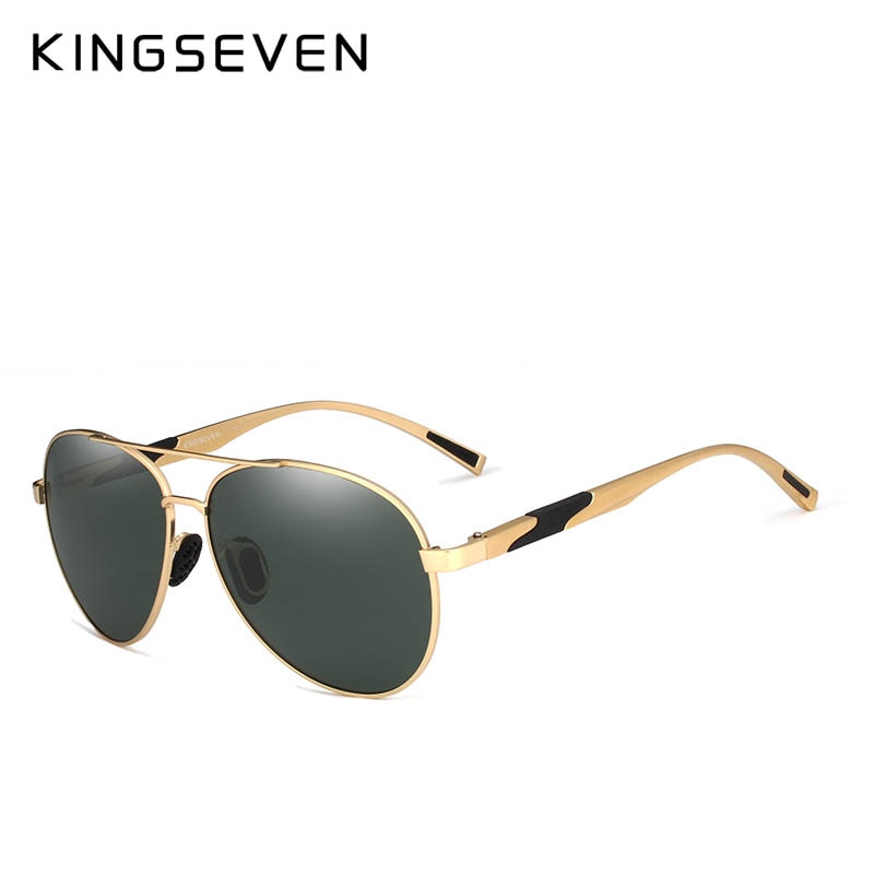 KINGSEVEN 2018 Sonnenbrille polarisiert HD Aluminium Oculos N7228