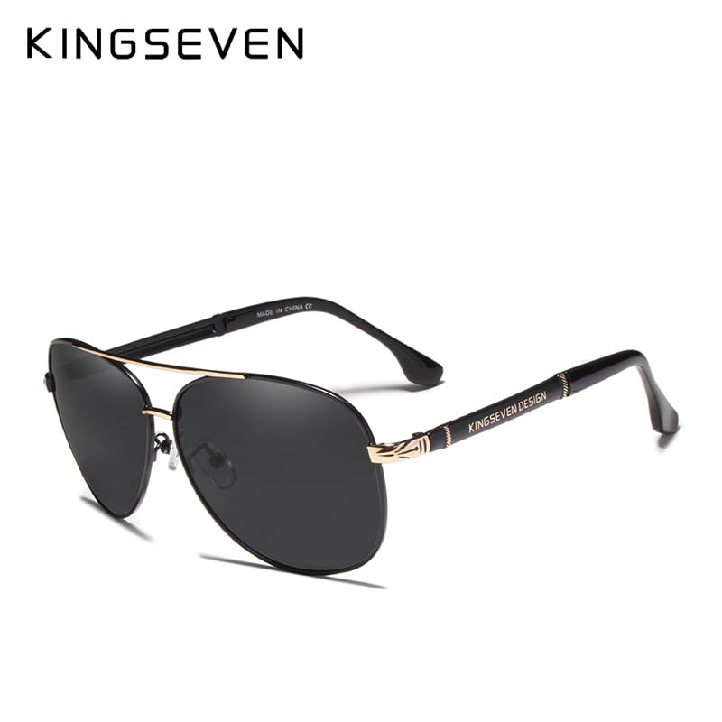 KINGSEVEN Sonnenbrille Polarisiertes Design Aluminium Magnesium oculos Männlich Fahren