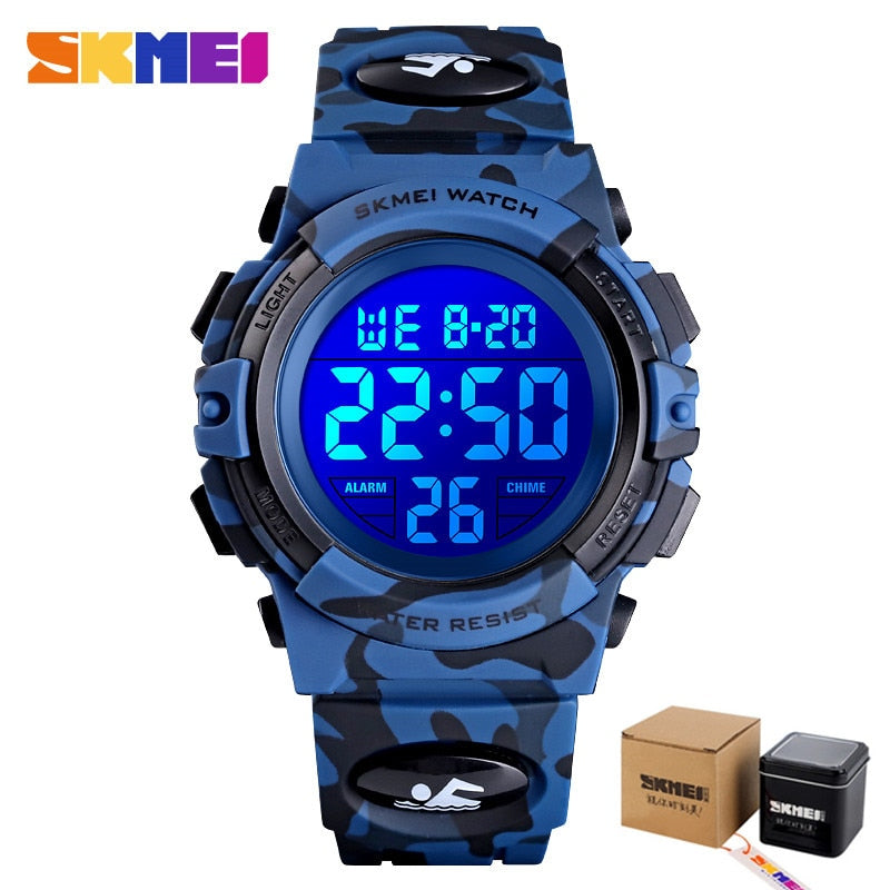 SKMEI-Military-Kids-Sport-Watches-50M-Waterproof-Electronic-Wristwatch-Stop-Watch-Clock-Children-Digital-Watch-For-Boys-Girls