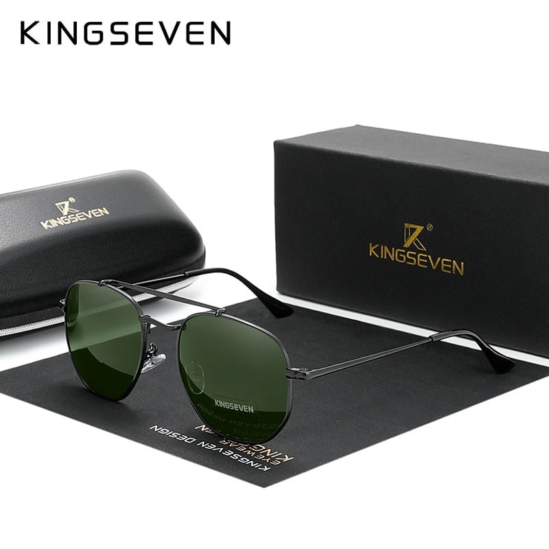 KINGSEVEN Vintage Sunglasses Polarized N7748