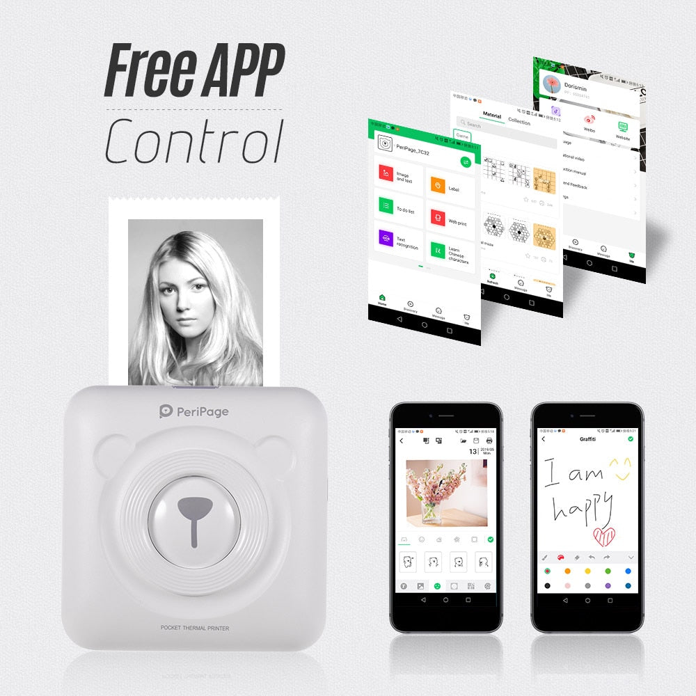 Tragbarer-Bluetooth-Drucker