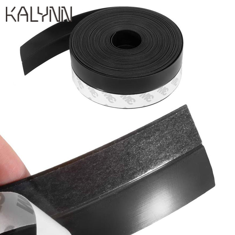Black-1M/5M-Length-Window-Door-Bottom-Self-Adhesive-Silicone-Rubber-Seal-Weathering-Strip-Door-Sealing-Bar-Window-Sealing-Tape-2