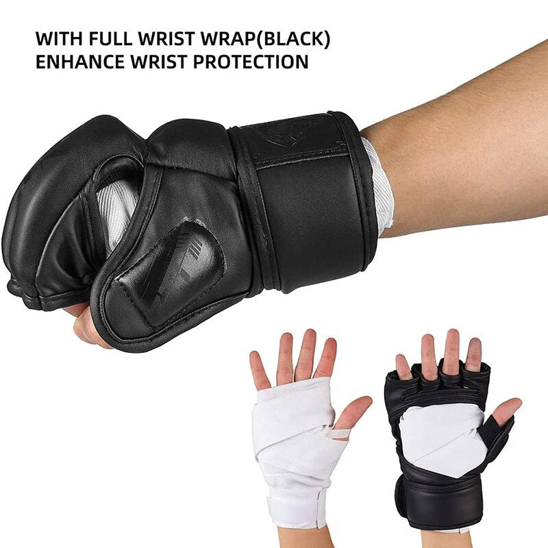 ZTTY-Half-Finger-Boxing-Gloves-PU-Leather-MMA-Fighting-Kick-Boxing-Gloves-Karate-Muay-Thai-Training-Workout-Gloves-Men