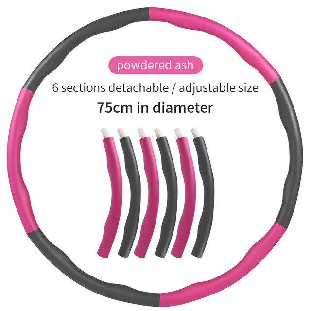 Gewichtete-Hula-Hoop-Bauchübung-Fitness-Kernkraft-Hoola