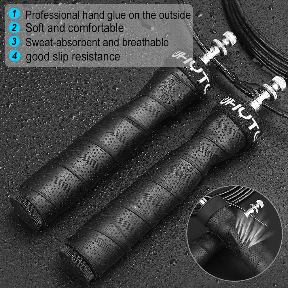 2.5/3.4mm-Fitness-Speed-Jump-Rope-Crossfit-Skipping-Ropes-Weighted-Jumping-Excise-Workout-with-Ball-Bearings-Anti-Slip-Handles