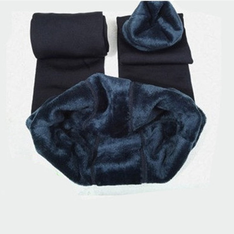 Warme-Fleece-Leggings