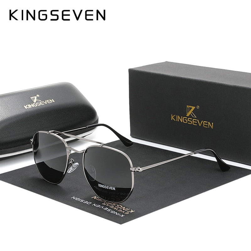 KINGSEVEN Vintage Sunglasses Polarized N7748