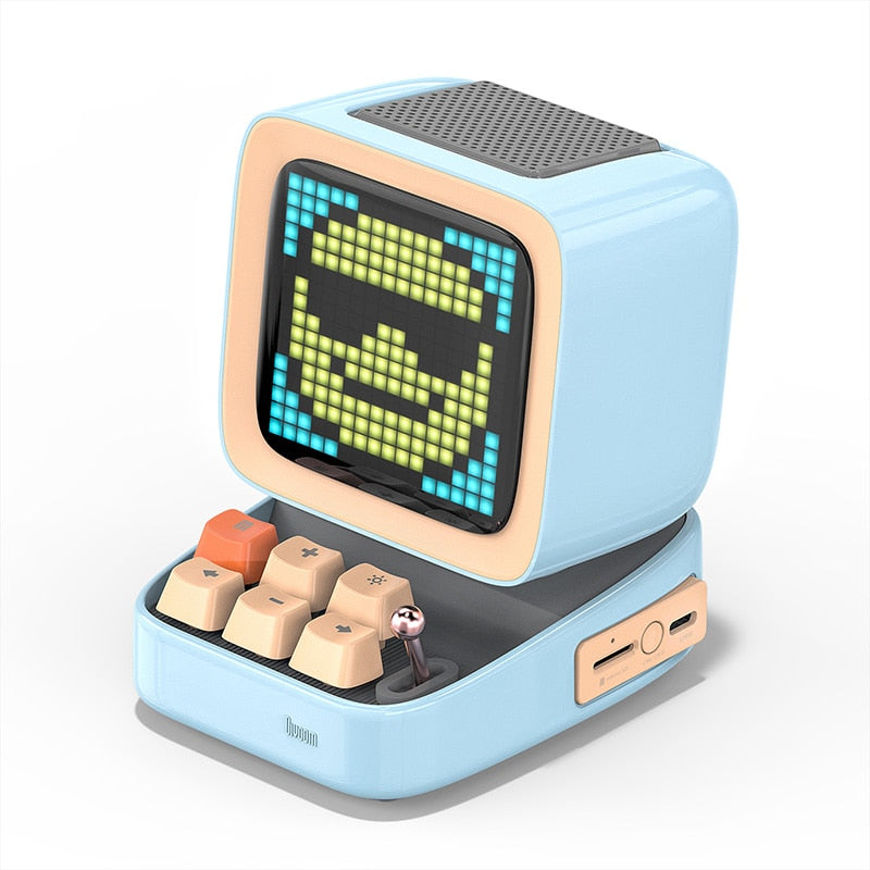 Divoom-Ditoo-Retro-Pixel—Tragbare-Retro-Bluetooth-Pixel-Art-Lautsprecher