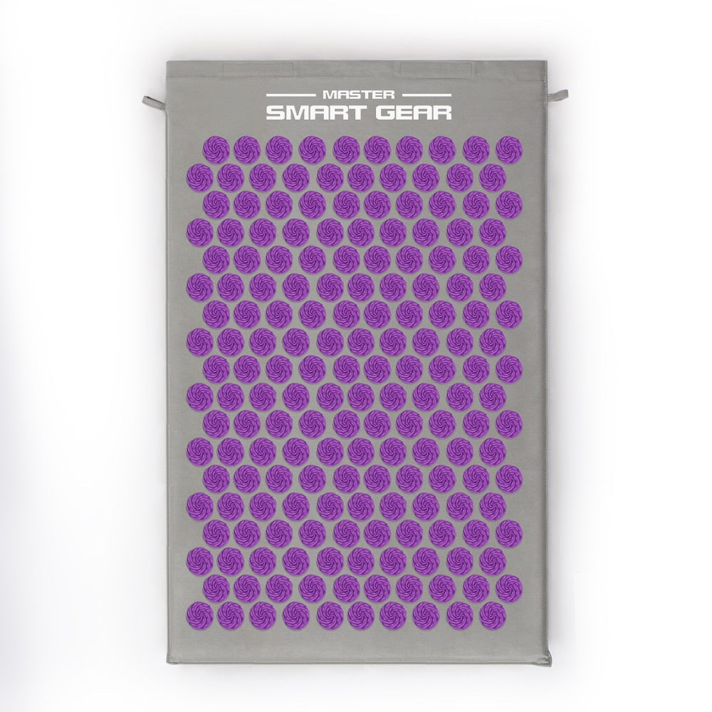 Spike-Mat-Acupressure-Mat,-Massage-Mat-Acupuncture-Pillow-Set-Yoga-Mat-Needle-Relieve-Back,-Neck-and-Sciatic-Pain,-Relax-Muscles