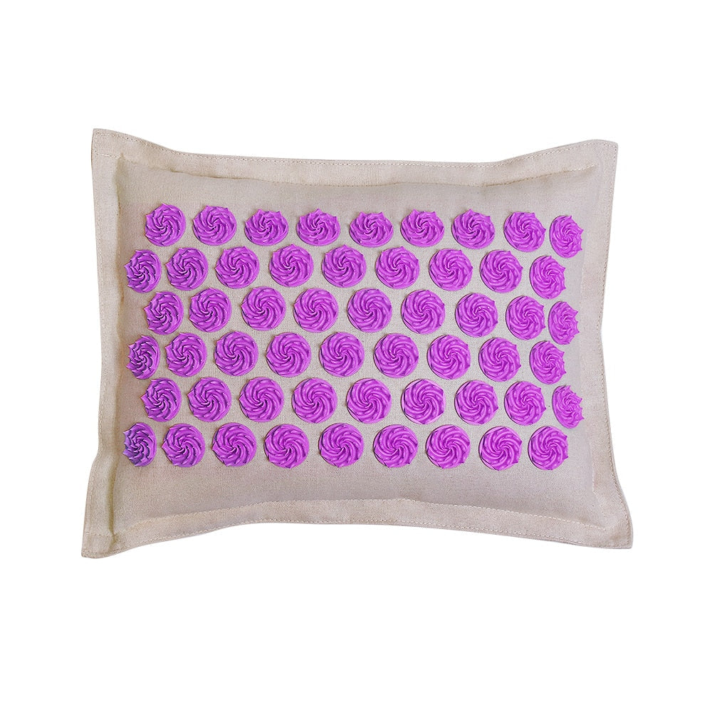 Spike-Mat-Acupressure-Mat,-Massage-Mat-Acupuncture-Pillow-Set-Yoga-Mat-Needle-Relieve-Back,-Neck-and-Sciatic-Pain,-Relax-Muscles