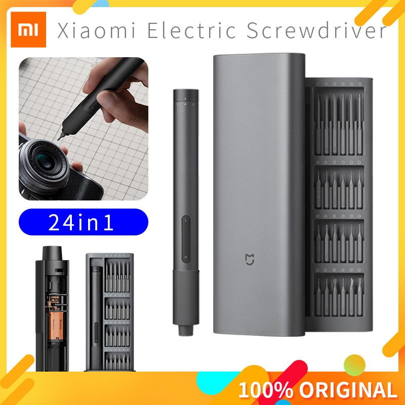 Xiaomi-Mijia-Electric-Precision-Screwdriver-Kit-2-Gear-Torque-Control-400-Screw-1-Type-C-Rechargeable-Magnetic-Aluminum-Case