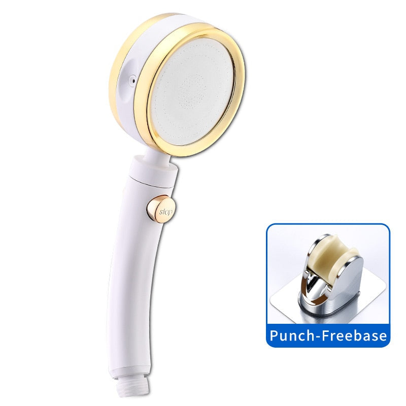 Handheld-Shower-Head-High-Pressure-5-Function-Adjustable-Bath-Shower-Jets-with-On/Off-Pause-Switch-Removable-Filter-with-Hose