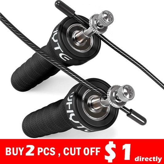 2.5/3.4mm-Fitness-Speed-Jump-Rope-Crossfit-Skipping-Ropes-Weighted-Jumping-Excise-Workout-with-Ball-Bearings-Anti-Slip-Handles