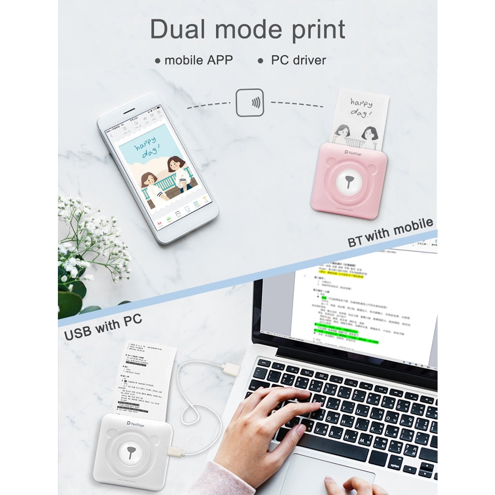 Tragbarer-Bluetooth-Drucker
