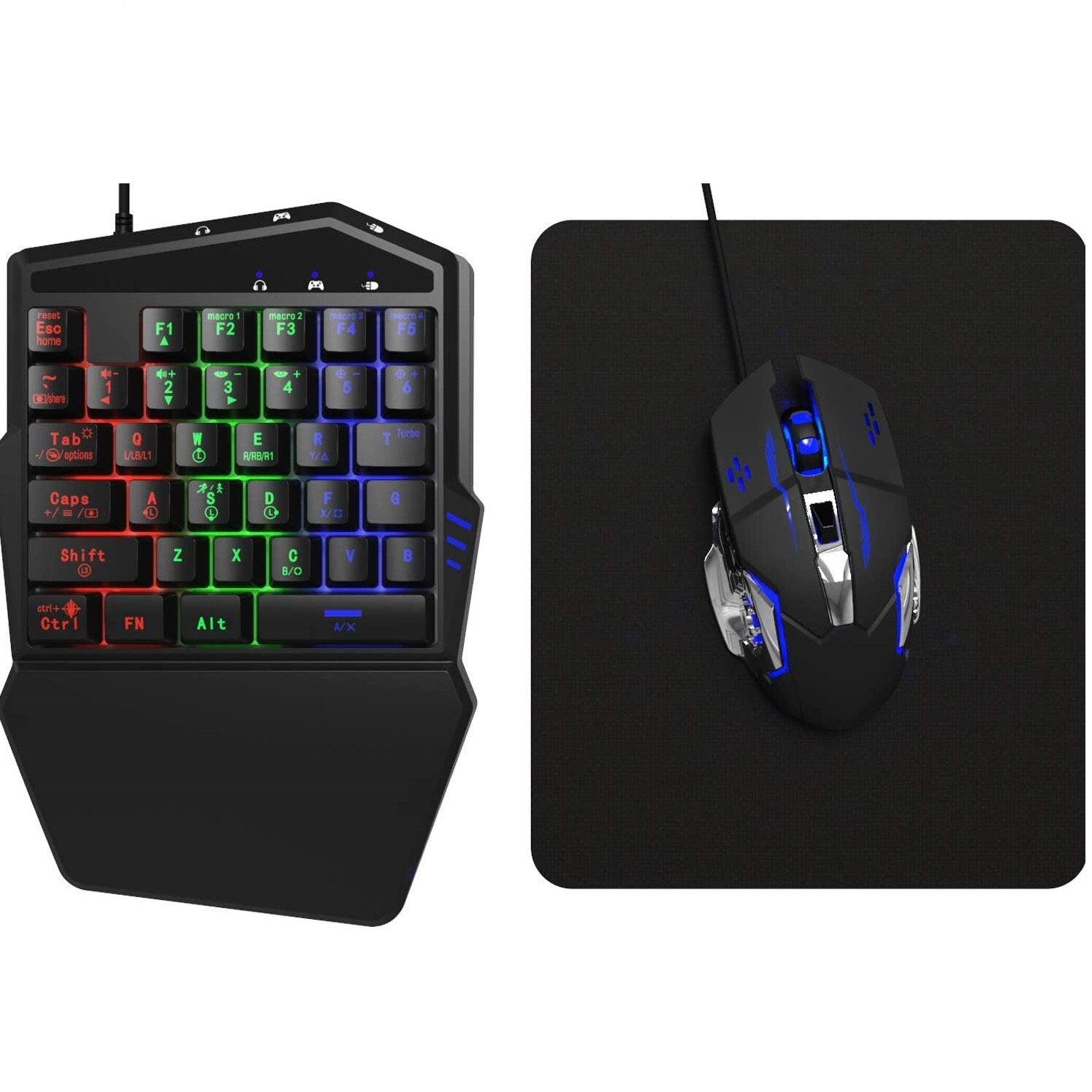 Tastatur-und-Maus-Converter-für-PS4/XBOX-ONE/Nintendo-Switch-Console-(Unterstützung-Voice-Chat-für-Fortnite/PUBG/Call-of-Duty)