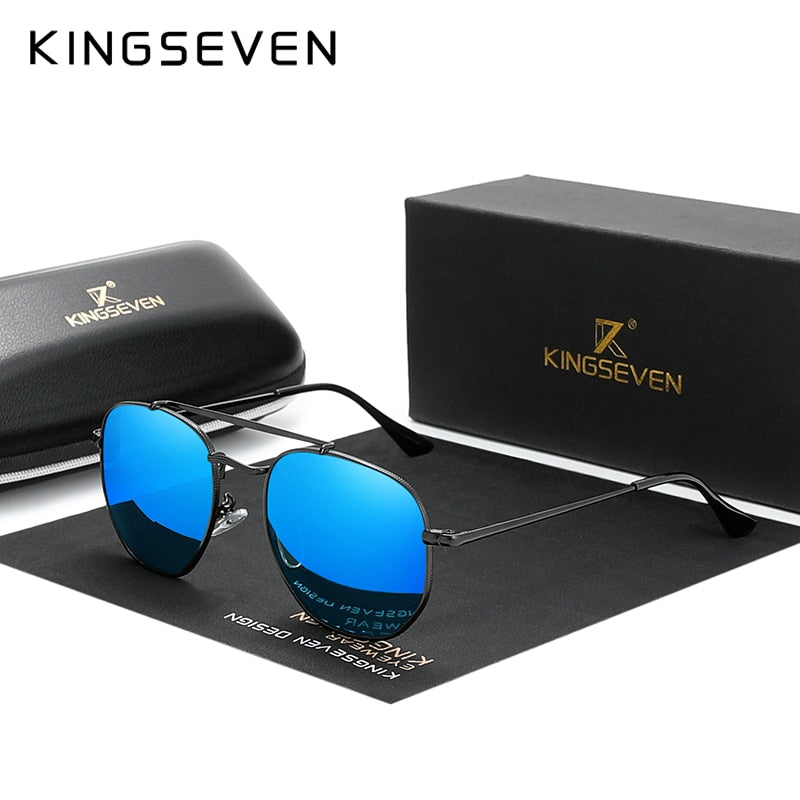 KINGSEVEN Vintage Sunglasses Polarized N7748