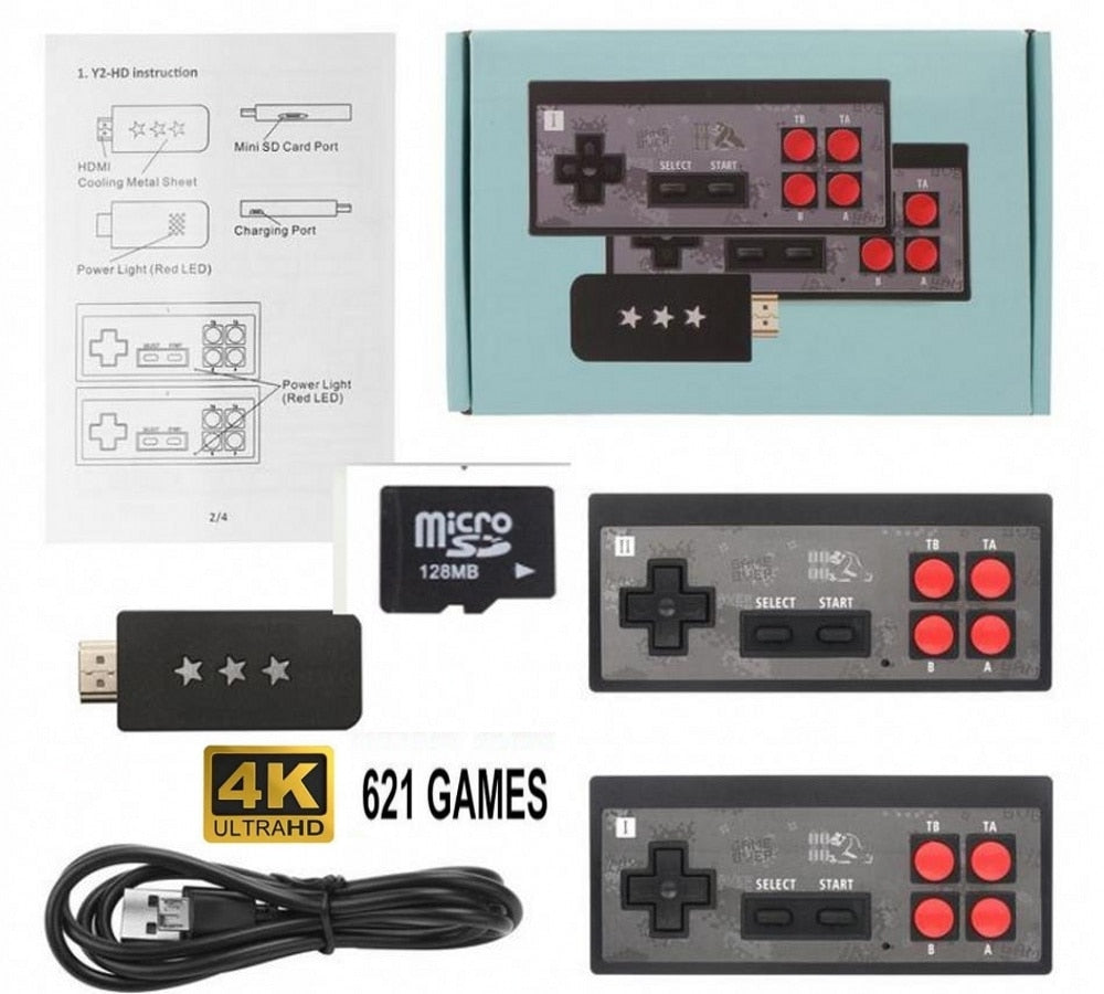 Y2-4K-USB-Wireless-Handheld-TV-Video-Game-Console-Build-In–621-Classic-Game-8-Bit-Mini-Video-Console-Support-AV/HDMI-Output