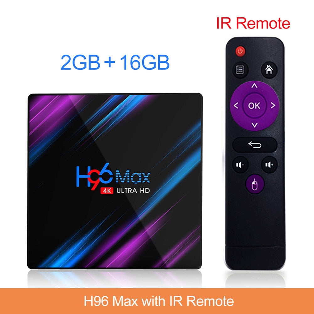 2020-H96-MAX-RK3318-Smart-TV-Box-Android-9-9.0-4GB-32GB-64GB-4K-Youtube-Media-player-H96MAX-TVBOX-Android-TV-Set-top-box-2GB16GB