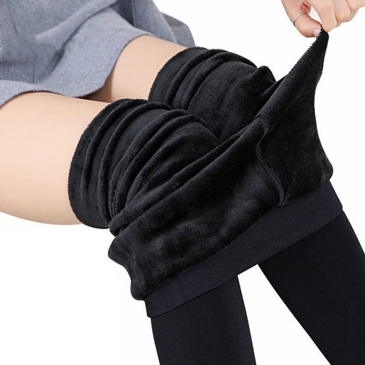 Warme-Fleece-Leggings