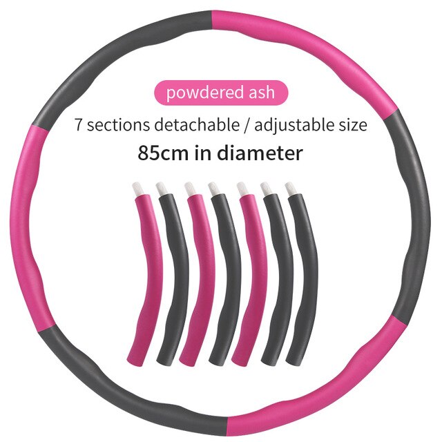 Gewichtete-Hula-Hoop-Bauchübung-Fitness-Kernkraft-Hoola
