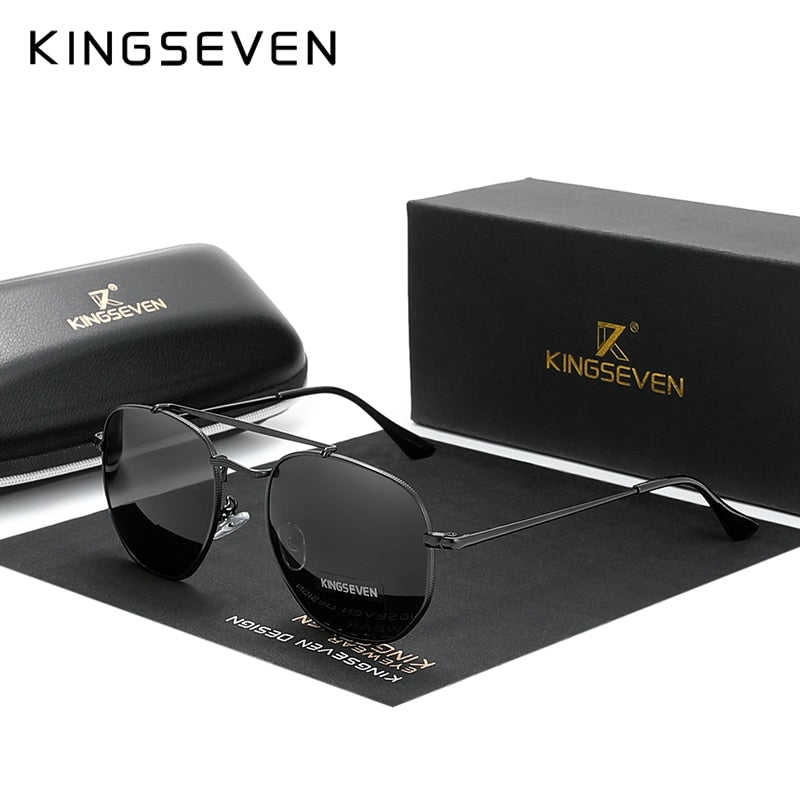 KINGSEVEN Vintage Sunglasses Polarized N7748