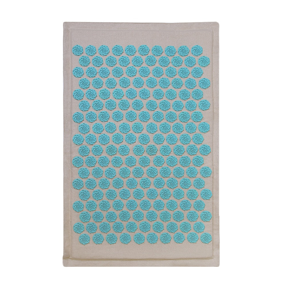Spike-Mat-Acupressure-Mat,-Massage-Mat-Acupuncture-Pillow-Set-Yoga-Mat-Needle-Relieve-Back,-Neck-and-Sciatic-Pain,-Relax-Muscles