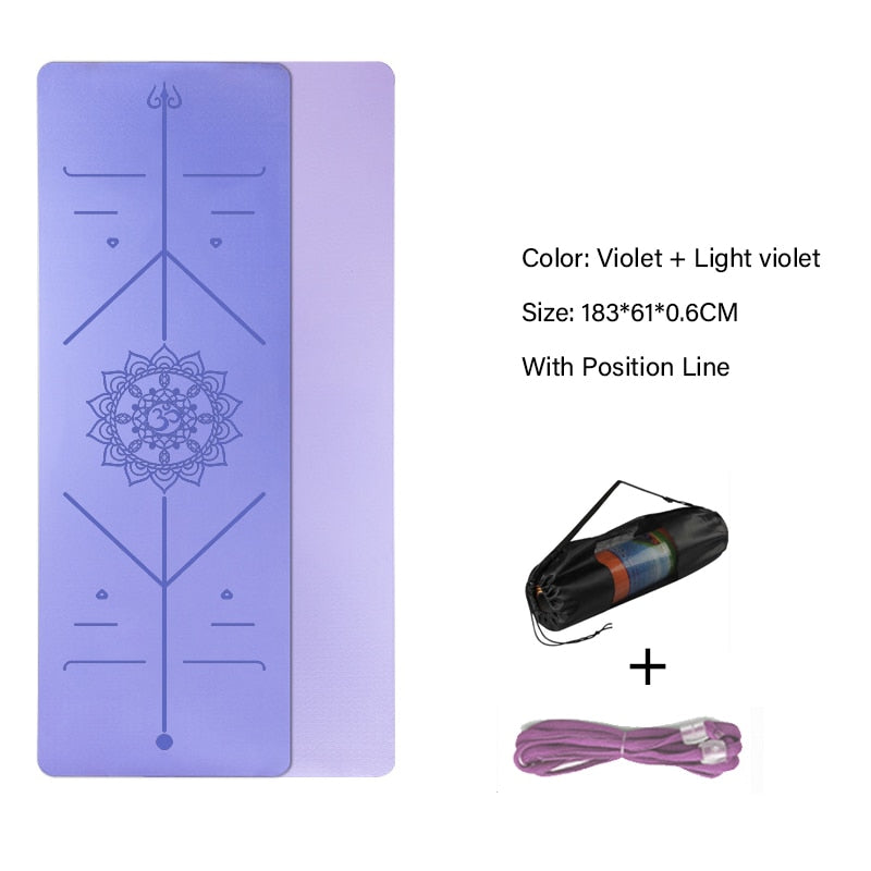 TPE-Yoga-Double-Layer-Non-Slip-Mat-Yoga-Exercise-Pad-with-Position-Line-For-Fitness-Gymnastics-and-Pilates
