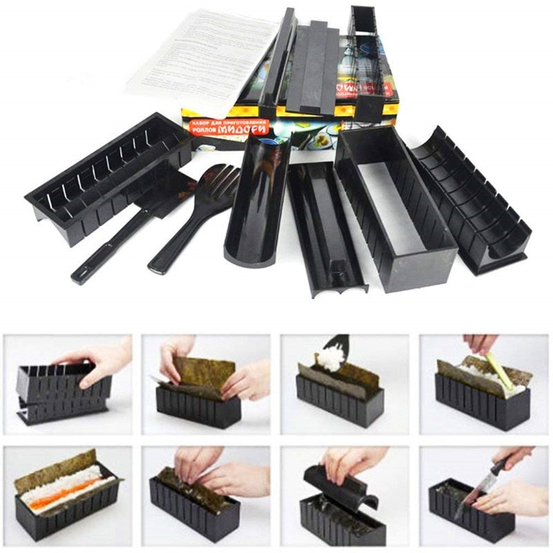 10-Pcs/Set-DIY-Sushi-Making-Kit-Roll-Sushi-Maker-Rice-Roll-Mold-Kitchen-Sushi-Tools-Japanese-Sushi-Cooking-Tools-Kitchen-Tools