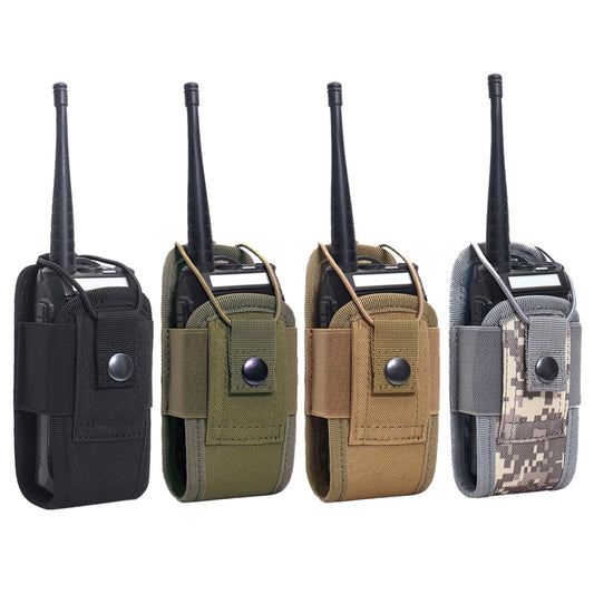 1000D Tactical Molle Radio Walkie Talkie Pouch Belt Bag Holder