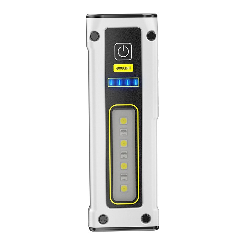 MINI portable rechargeable LED flashlight outdoor emergency service lamp with magnetic powerful long range