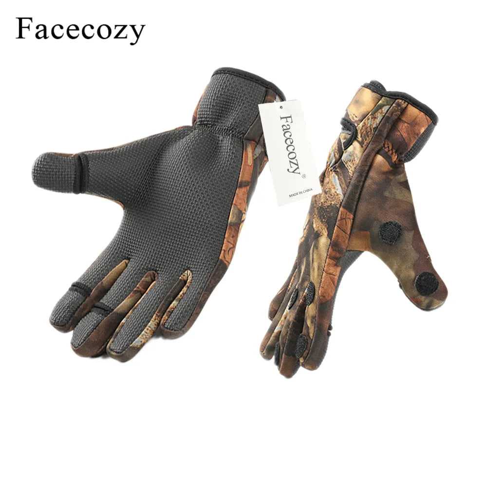 Facecozy Outdoor Winter Angelhandschuhe Wasserdicht Klettern Wandern Camping Reiten Handschuhe